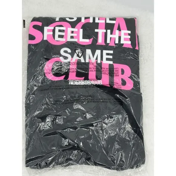 NEIGHBORHOOD x ASSC‎ Black Jack Long Sleeve Tee XXL